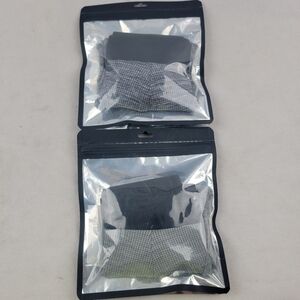 NWT Fabletics set of 2 the blueprint boxer brief in heather grey & navy size Sm